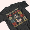 Dad Custom Shirt I Keep All My Dad Jokes In A Dad-a-base Personalized Gift For Father