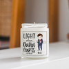 Funny Custom Soy Wax Candle Gift For Husband