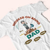 Fishing Custom Shirt Hooked On Being Grandpa Personalized Gift For Father