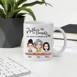 Mother Custom Mug Like Mother Like Daughter As Awesome As Me Personalized Mother's Day Gift