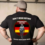 Veteran Custom Shirt Don't Mean Nuthin Unless You've Been There Personalized Gift