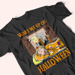 Wake Me Up On Halloween Custom Shirt Funny Gift For Her