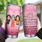 Mom Custom Tumbler Mother And Daughter Special Bond Link Can Never Be Undone Personalized Mother's Day Gift