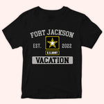 Veteran Custom Shirt Military Base Vacation Personalized Gift