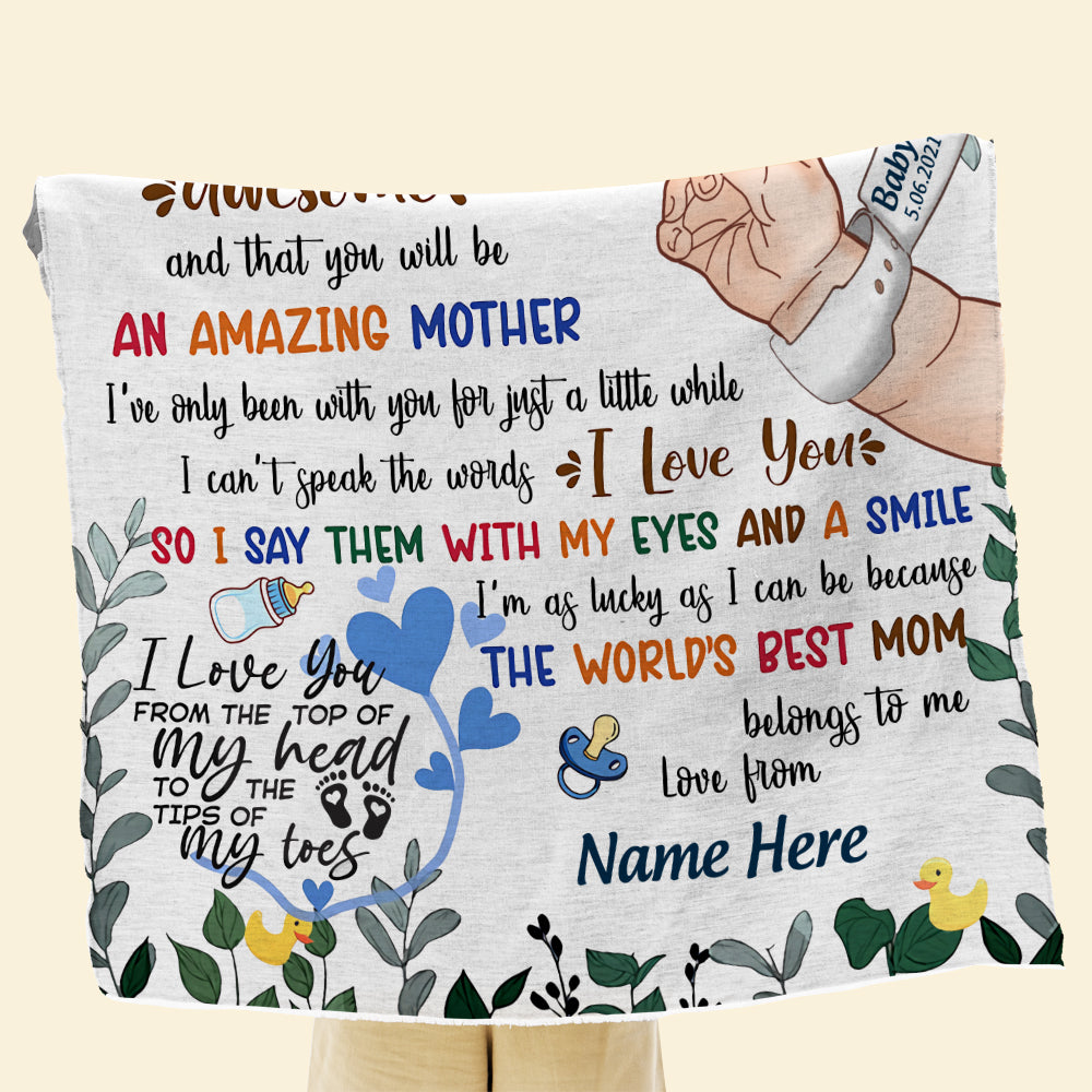 Personalized Mama Bear Blanket, Mom Blanket, Custom Names Soft Cozy Fleece  Blankets, Gift for Mom, Grandma, Mother's Day Gift - Stunning Gift Store