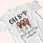 Bestie Custom Shirt Oh Sip It's A Girl's Trip Personalized Best Friend Gift