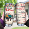Couple Custom Tumbler You Are My Person You Complete Me Make Me Better Personalized Gift For Him Her