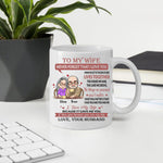 Couple Custom Mug Never Forget That I Love You The Things We Possessed Won't Matter Personalized Gift