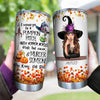 Halloween Custom Tumbler I Wanna Go To A Pumkin Patch Personalized Gift