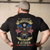 Veteran Custom Shirt I Served My Country Like Father Before Me Personalized Gift