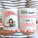 Dog Custom Mug 99% Sure My Soulmate Is A Dog Personalized Gift Dog Lover