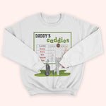 Golf Custom Shirt Dad's Caddies Personalized Gift