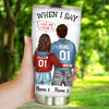 Couple Custom Tumbler When I Say I Love You More I Love You The Most Personalized Gift For Him Her