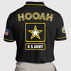 Veteran Custom Polo Shirt Proudly Served Division Personalized Gift