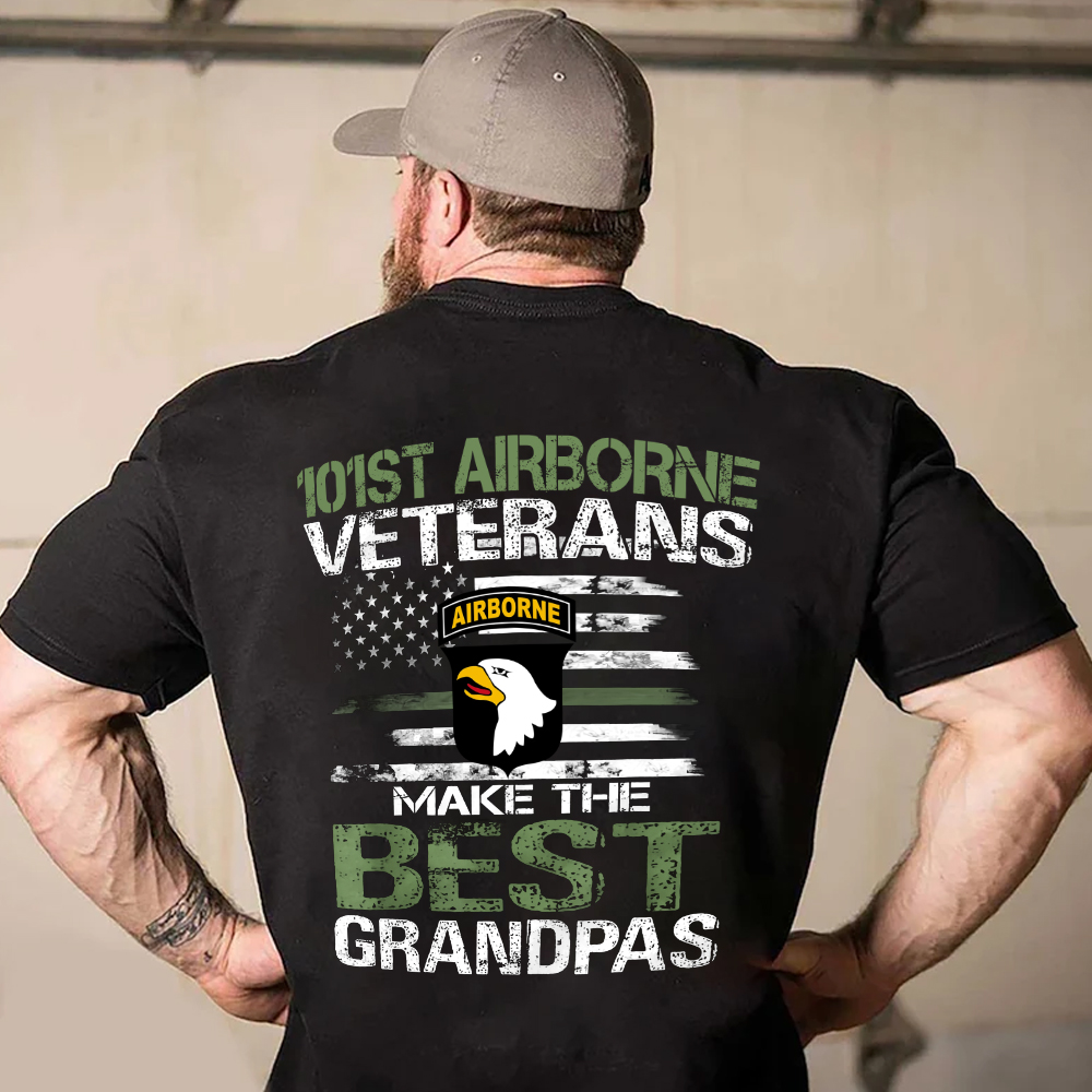 Veteran Custom Shirt Veteran Make The Best Grandpas Personalized Gift