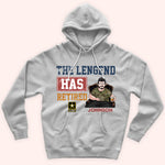 Veteran Custom Shirt The Lengend Has Retired Personalized Gift