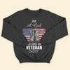 Veteran Custom Shirt Just A Girl Who Loves Her Veteran Daddy Personalized Gift