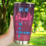 Bestie Custom Tumbler Best Bitches Here's To Another Year Of Bonding Over Alcohol Tolerating Idiots Personalized Best Friends Gift