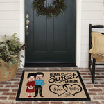 Couple Custom Doormat Home Sweet Home Family Personalized Gift