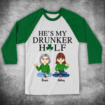 Couple Custom Shirt She's My Drunker Half Patrick's Day Personalized Gift