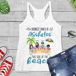 Bestie Custom Tank Top Drunkest Bunch Of Assholes This Side Of The Beach Personalized Gift