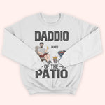 Dad Custom Shirt Daddio Of The Patio Grilling BBQ Personalized Father's Day Gift