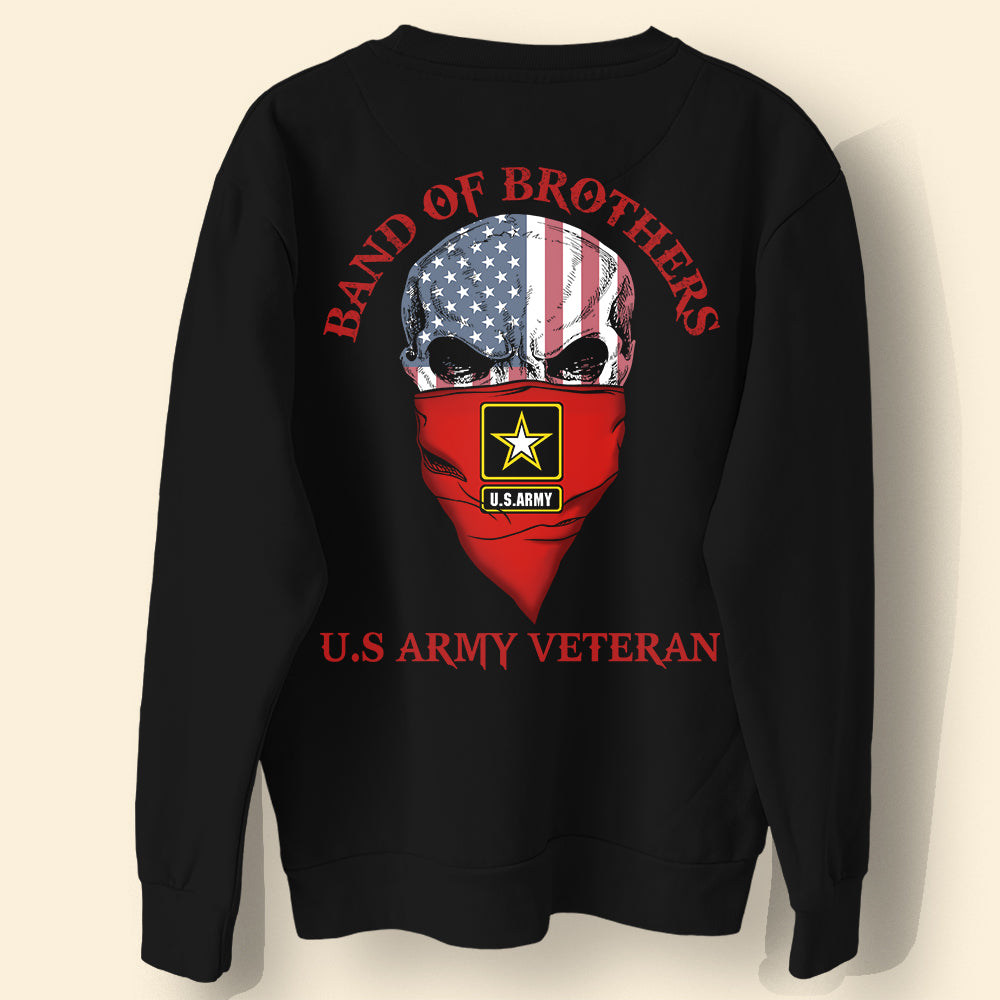 Veteran Custom Team Shirt Band Of Brothers U.S Military Veteran Personalized Gift
