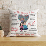 Couple Custom Pillow Hold This And Feel My Love Within Loved You Then Love You Still Personalized Anniversary Gift