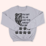Grandpa Custom Shirt You Can't Tell Me What To Do Personalized Gift