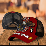 Veteran Custom Division Cap Proudly Served Personalized Gift