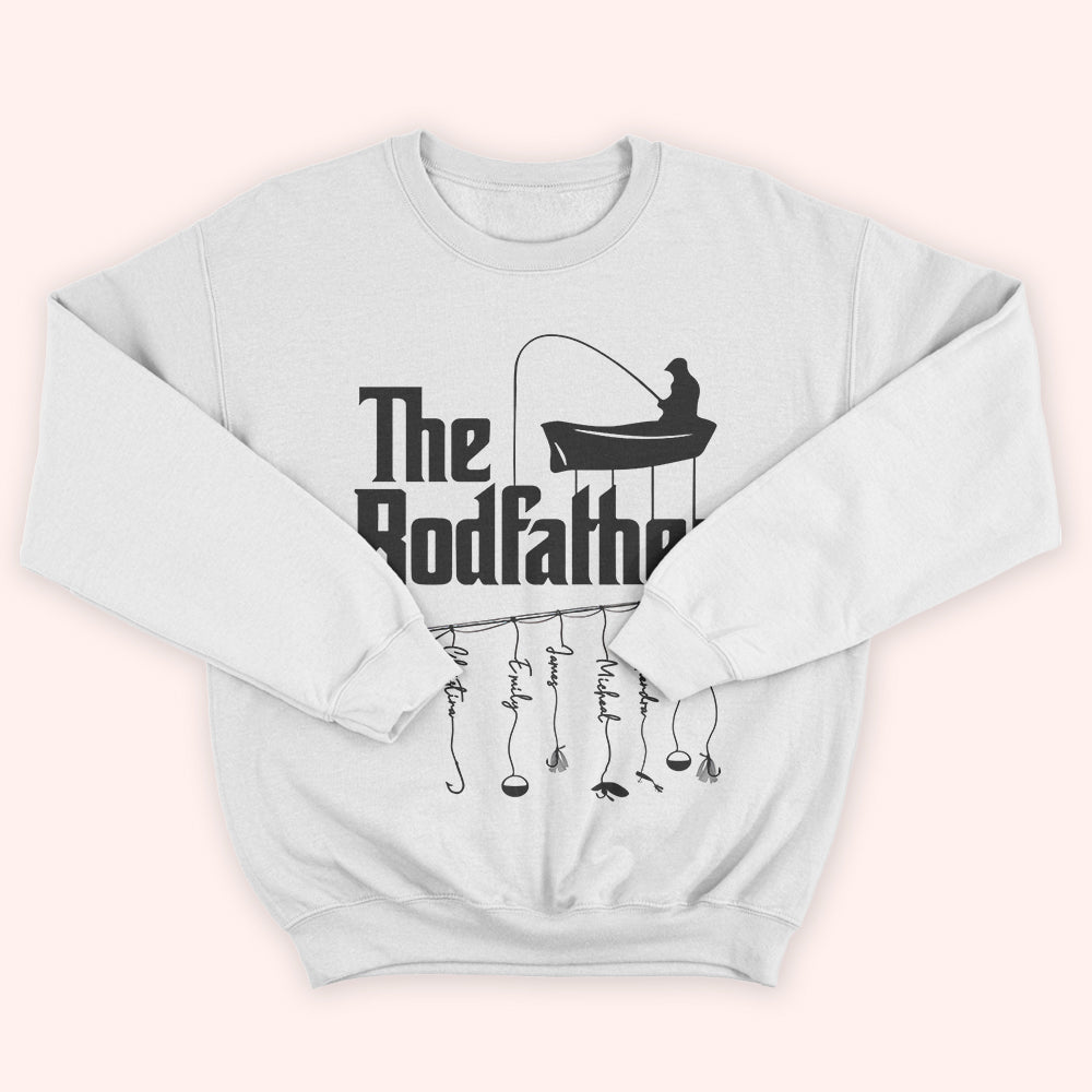 Fishing Dad Custom Shirt The Rodfather Personalized Gift