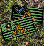 Veteran Custom Car License Plate Don't Tread On Me Personalized Gift
