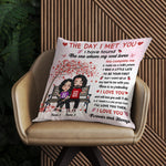 Couple Custom Pillow The Day I Met You I Have Found The One My Soul Loves Personalized Gift