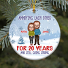 Anniversary Custom Ornament For Christmas Annoying Each Other Personalized Gift