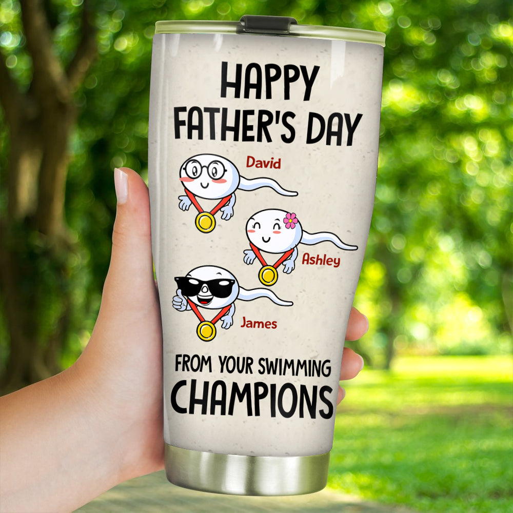 Dad Custom Tumbler Our First Home Was Awesome Thanks Dad Personalized Father's Day Gift