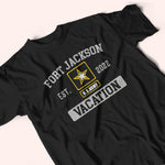 Veteran Custom Shirt Military Base Vacation Personalized Gift