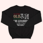 Veteran Biker Custom Shirt I'm Grumpy And I Like My Motorcycles Personalized Gift