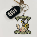 Army Veteran Custom Keychain I Walked The Walk Personalized Gift