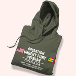 Veteran Custom Shirt Operation Urgent Fury Personalized Gift