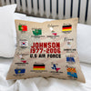Veteran Custom Pillow Been There-Done That And Damn Proud Of it Personalized Gift