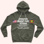 Veteran Custom Shirt Operation Urgent Fury Personalized Gift