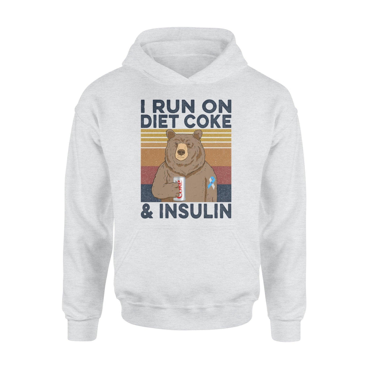 Diabetes I Run On Diet Coke And Insulin - Standard Hoodie - PERSONAL84