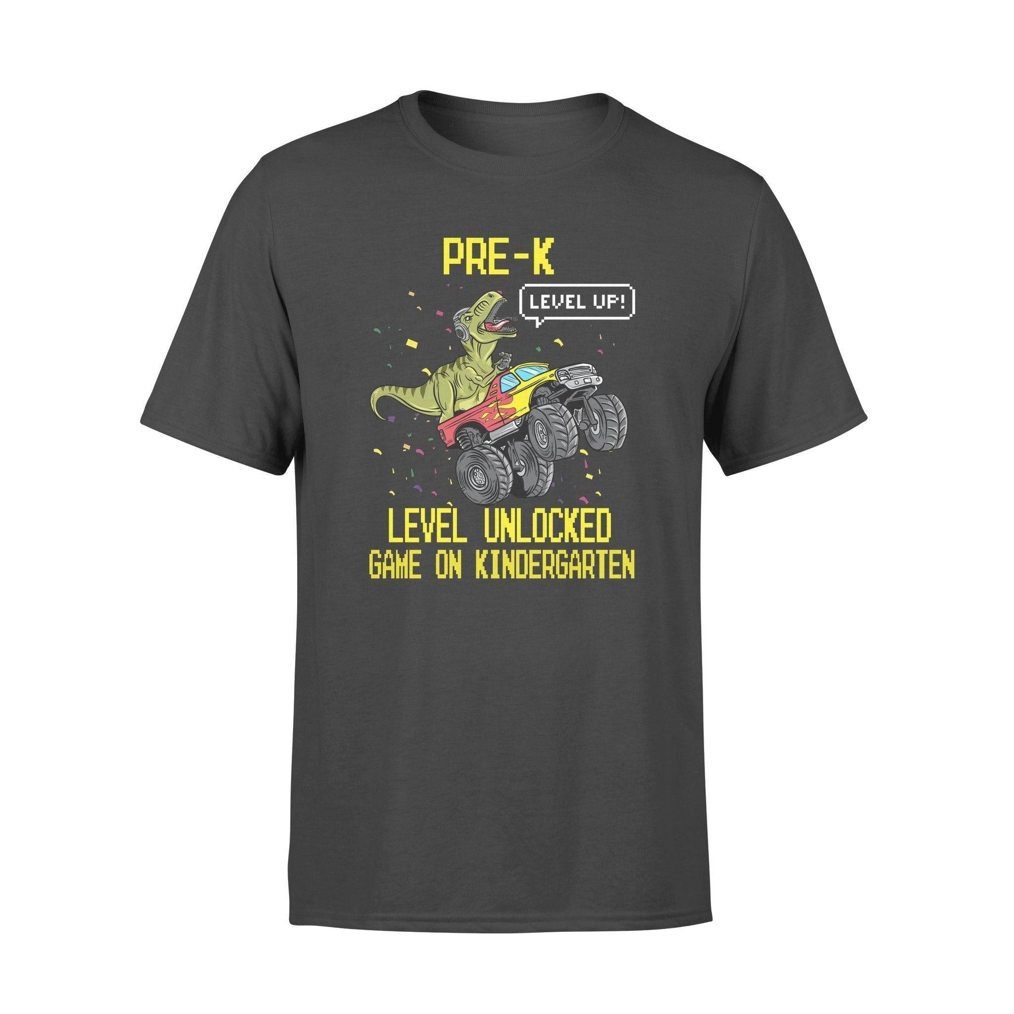 Dinosaur Kindergarden Level Unlocked Game On - Standard T-shirt - PERSONAL84