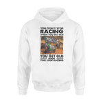 Dirt Track Racing You Don't Stop Racing - Standard Hoodie - PERSONAL84