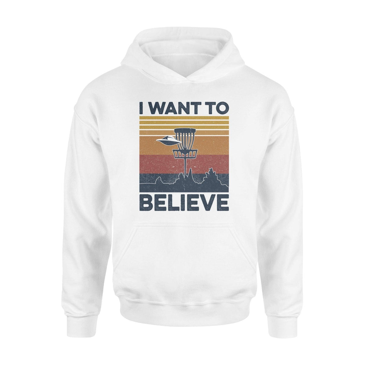 Disc Golf, UFO I Want To Believe - Standard Hoodie - PERSONAL84