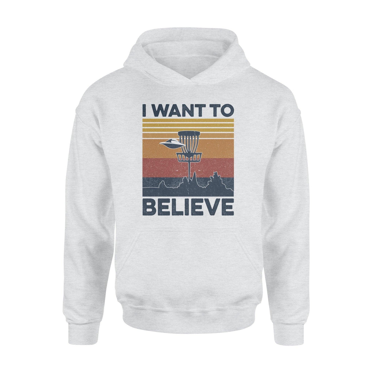 Disc Golf, UFO I Want To Believe - Standard Hoodie - PERSONAL84