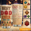 Dnd Custom Tumbler Best Dad Ever Dnd Father&#39;s Day Personalized Gift - PERSONAL84