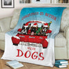 Dog Blanket Customized Name And Breed Christmas Is Better With Dogs - PERSONAL84