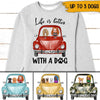 Dog Bug Lover Custom Shirt Life Is Better With A Dog And A Bug Personalized Gift - PERSONAL84