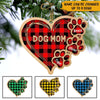 Dog Christmas Custom Ornament Dog Mom Personalized Gift - PERSONAL84